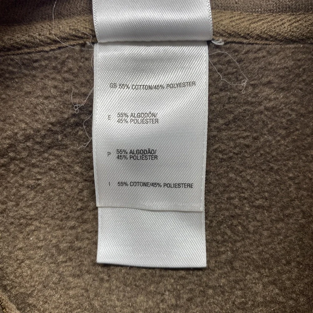 North Face Jacket Mens Large Brown Full Zip Fleece‎ Dot Mesh Outdoor Athletic